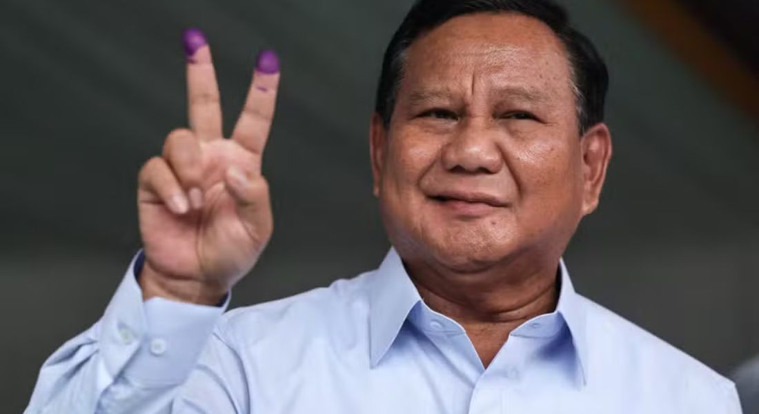 Prabowo Subianto, 72, buscou reformular sua imagem como a de um avô carinhoso durante a campanha