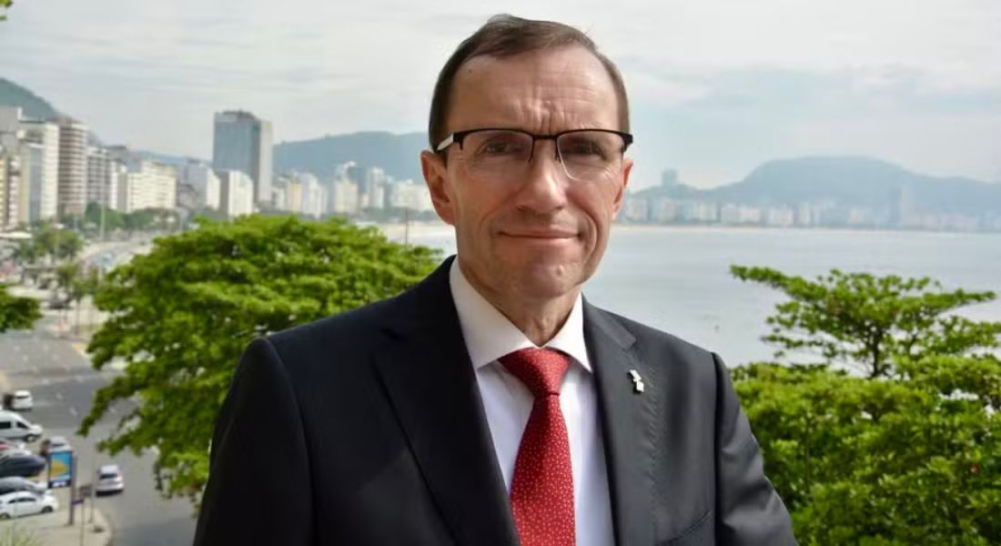 O ministro de Relações Exteriores da Noruega, Espen Barth Eide, no Rio de Janeiro para a reunião de chanceleres do G20