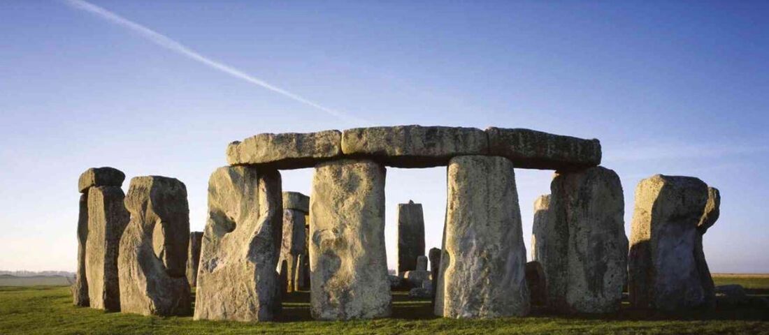 Restos arqueológicos de Stonehenge, na Inglaterra