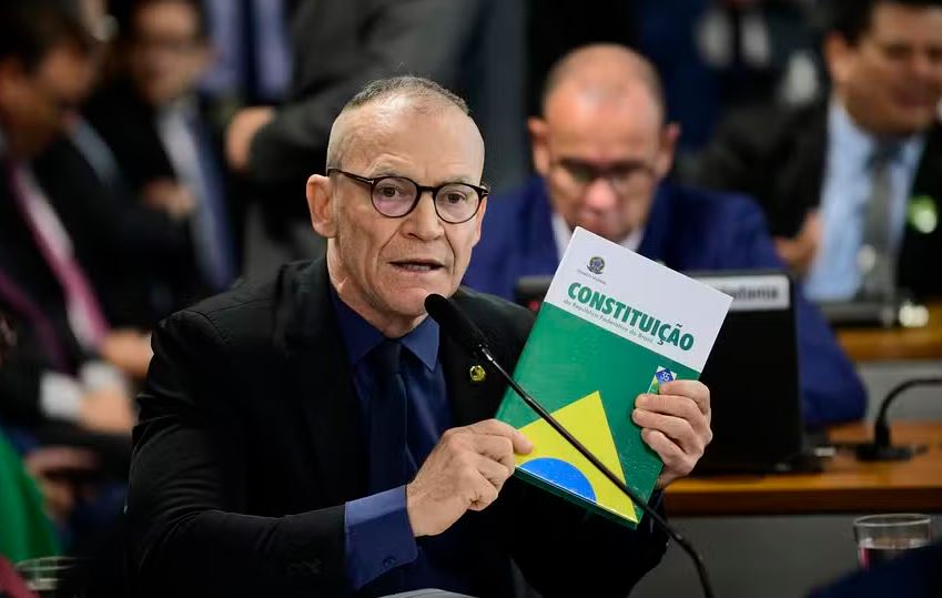 Fabiano Contarato na sabatina de Flávio Dino e Paulo Gonet na CCJ do Senado