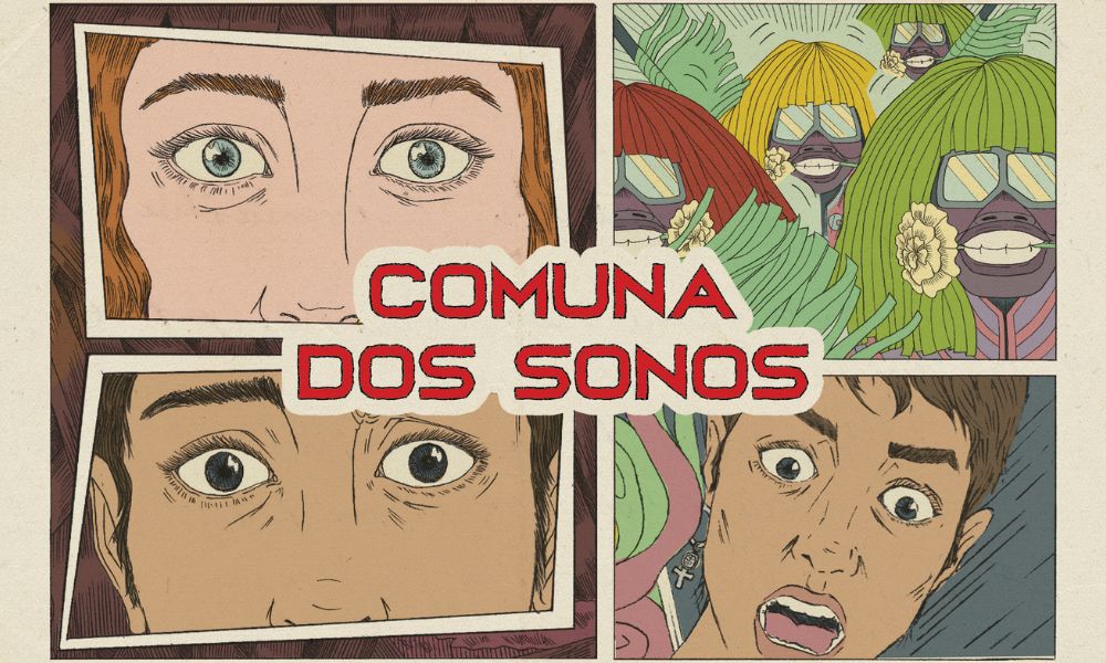 Ilustração da HQ ''Comuna dos Sonos''