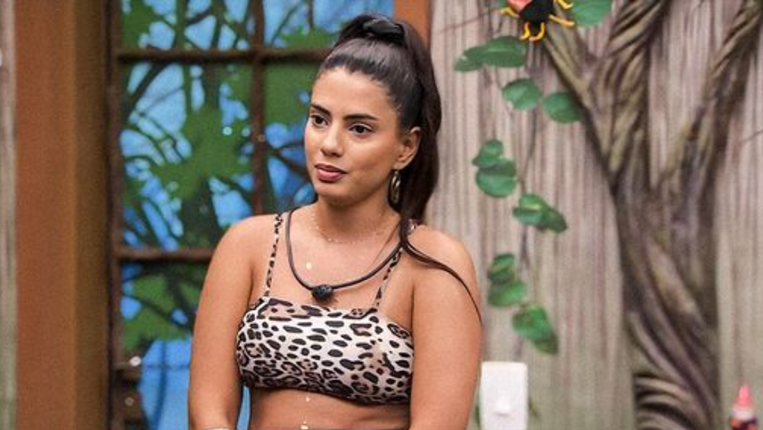 Fernanda durante sua participação no BBB 24 