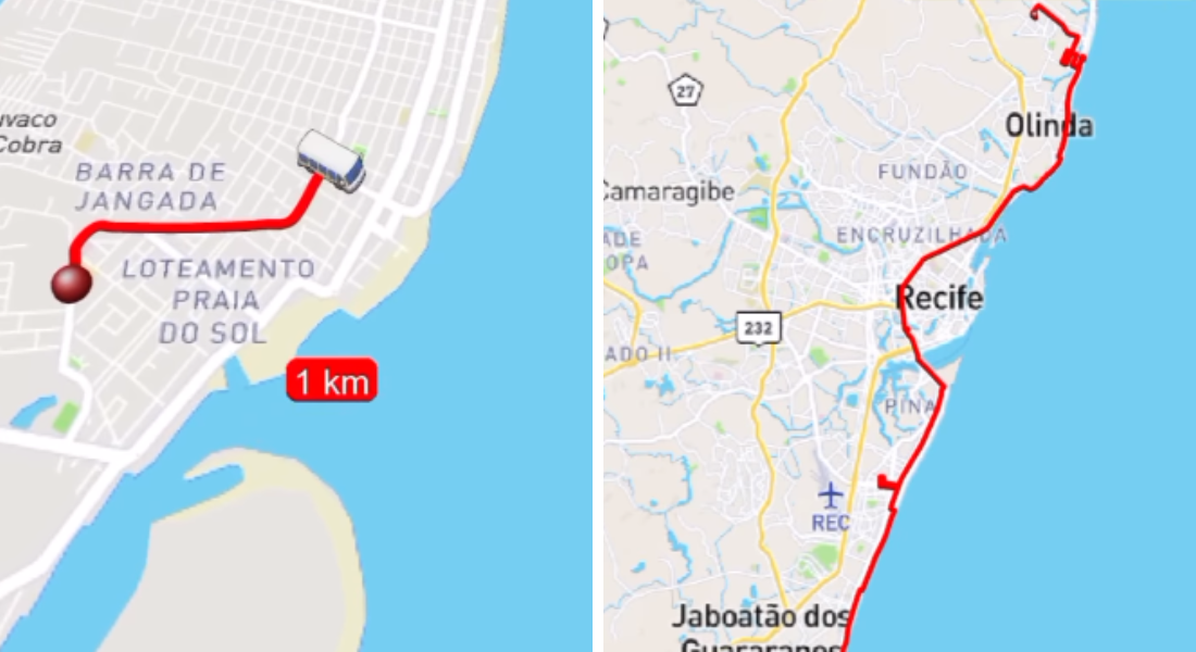 Itinerário da linha tem cerca de 84 quilômetros