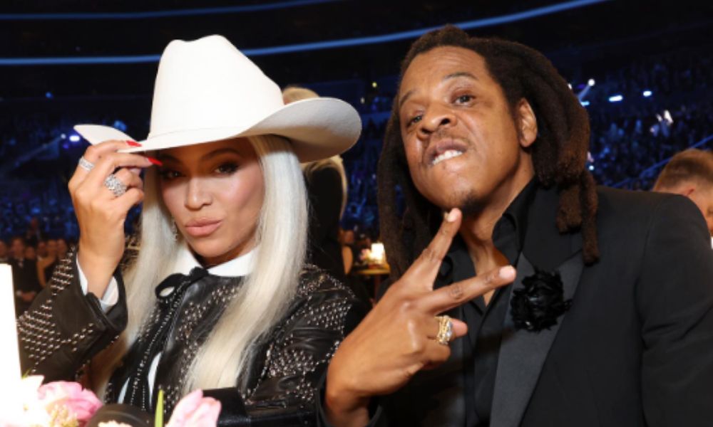 Beyoncé e Jay-Z no Grammy 2024