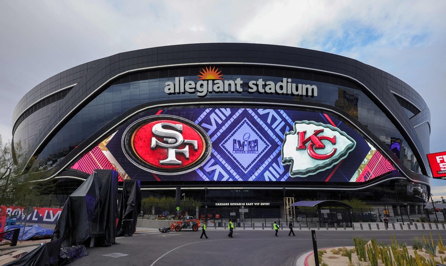 Allegiant Stadium, casa do Super Bowl 58