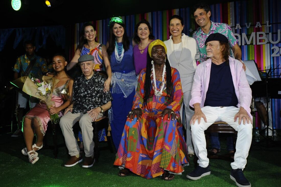 Claudionor Germano, Lia de Itamaracá e Alceu Valença estiveram presentes no Palácio do Campo das Princesas 