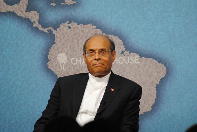 Ex-presidente da Tunísia, Moncef Marzouki