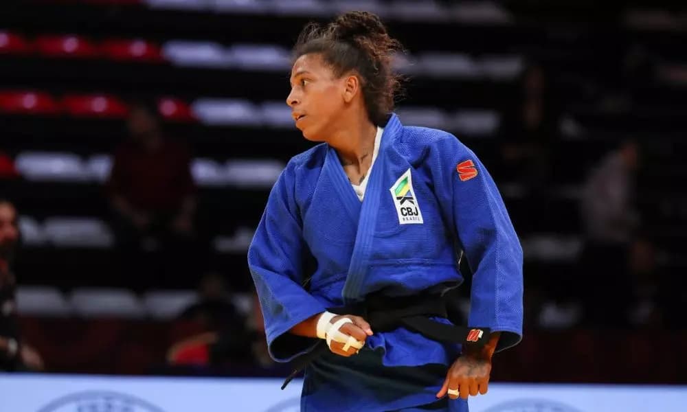 Rafaela Silva foi uma das brasileiras melhor colocada no Grand Slam de Paris 