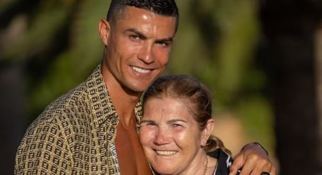 Cristiano Ronaldo e sua mãe, Maria Dolores