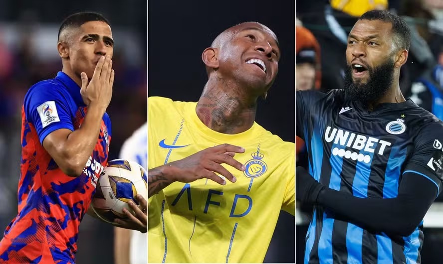 Bergson, Talisca e Igor Thiago  