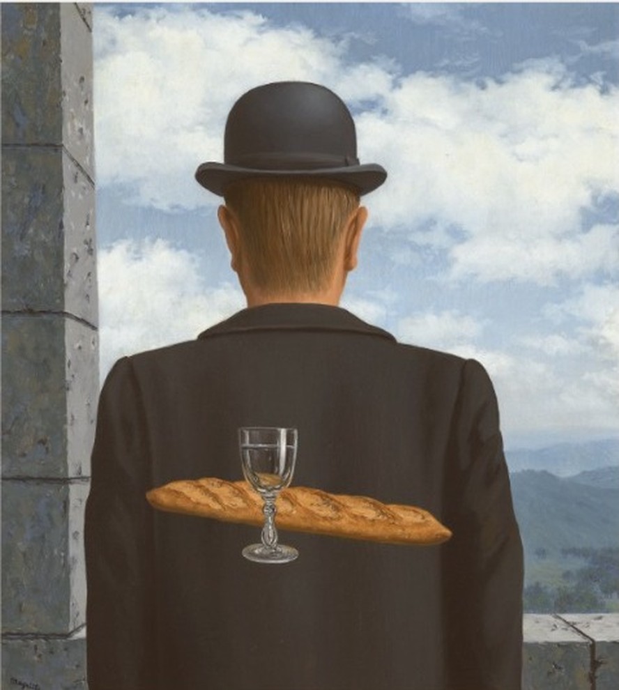 L'ami intime (O Amigo Íntimo), de René Magritte