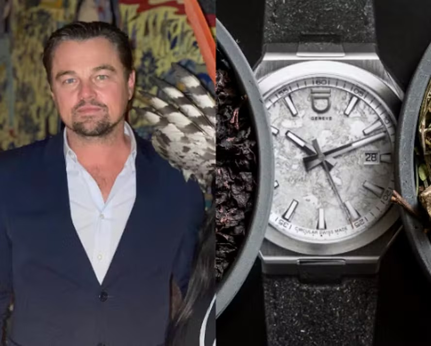 Leonardo Di Caprio investiu em relógios sustentáveis