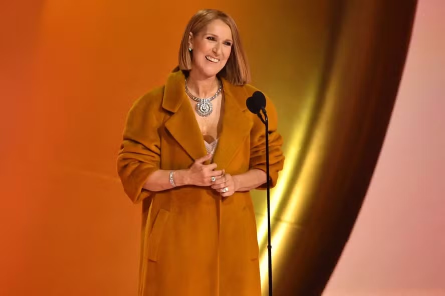 Céline Dion no Grammy 2024 