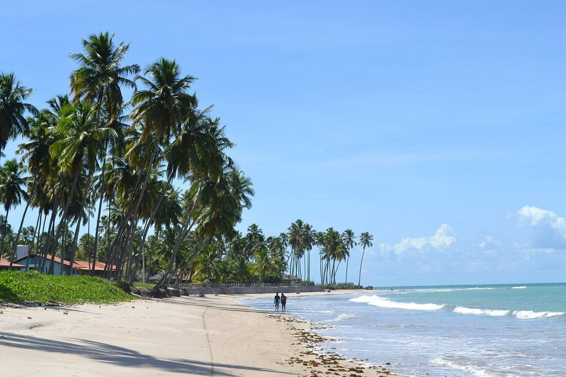 Praia de Tamandaré, em Pernambuco