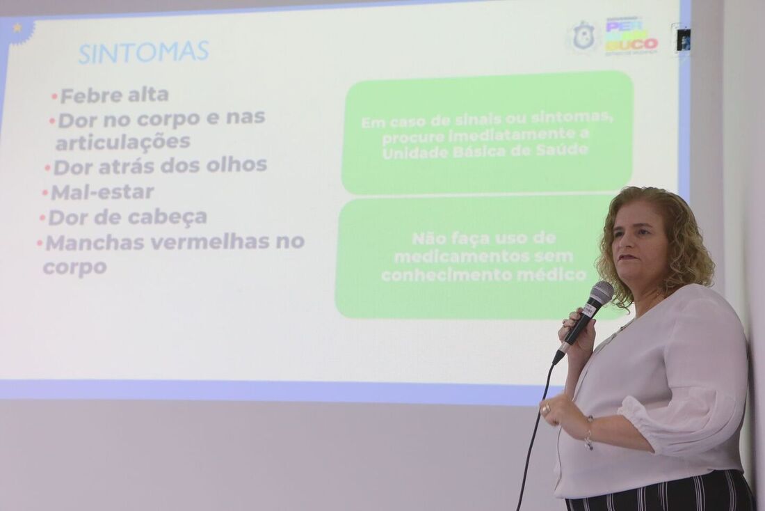 Secretária de Saúde de Pernambuco, Zilda Cavalcanti se reúne com representantes municipais para discutir ações para o "Dia D de Mobilização contra a Dengue"