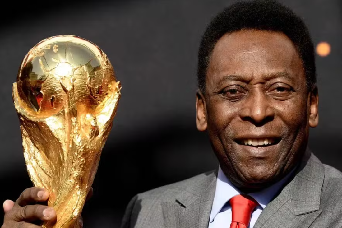 Pelé, ídolo do Santos e da seleção brasileira 