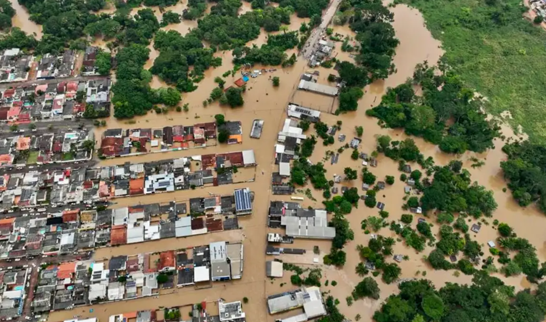 Acre sofre com fortes chuvas e enchetes