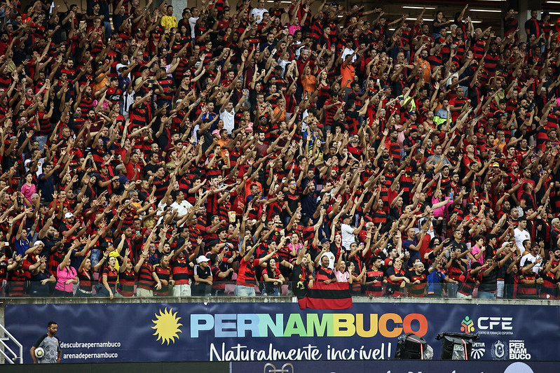 Torcida do Sport na Arena de Pernambuco 