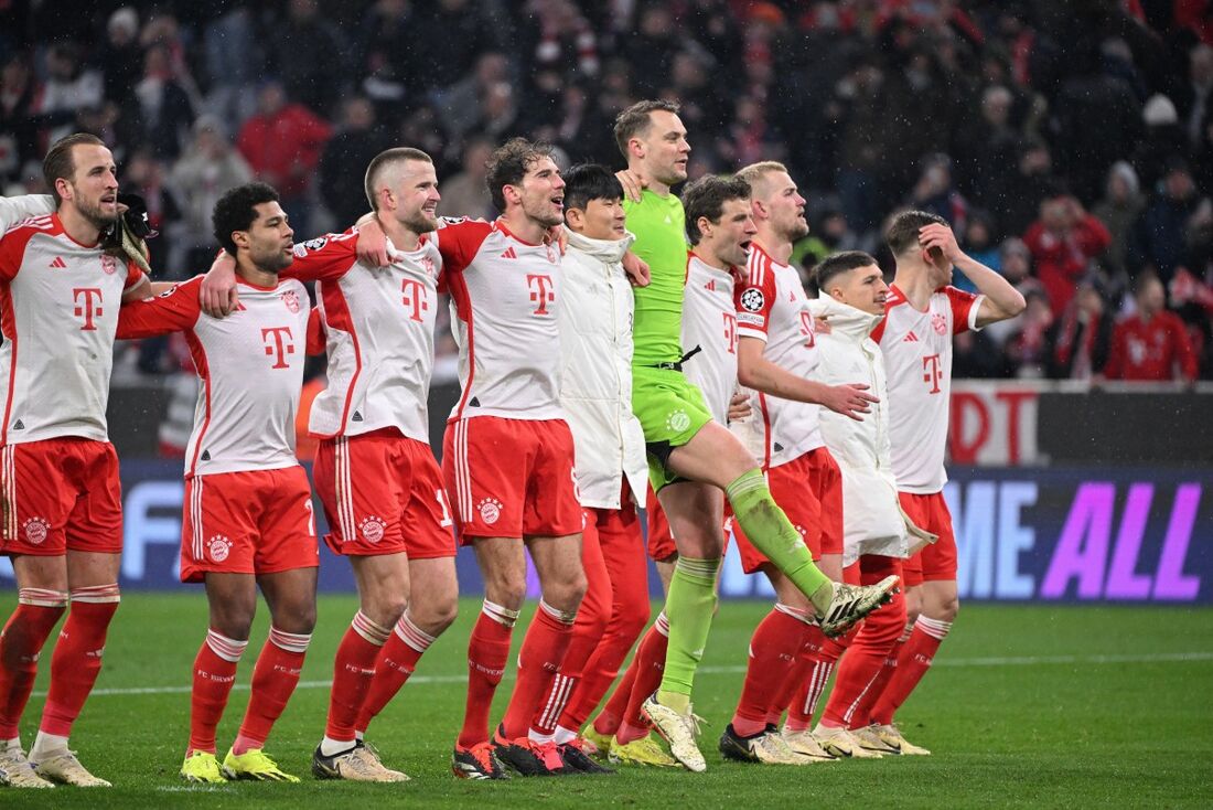 Bayern de Munique consgue virada na Champions League diante da Lazio 