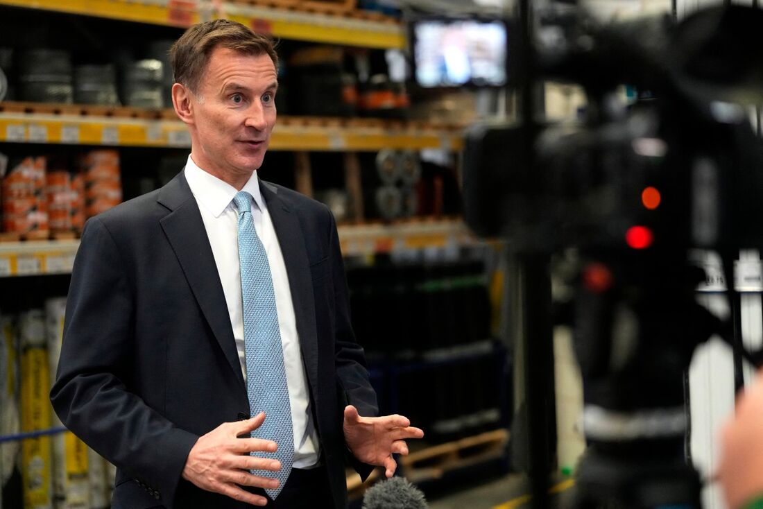 Ministro da Economia do Reino Unido, Jeremy Hunt