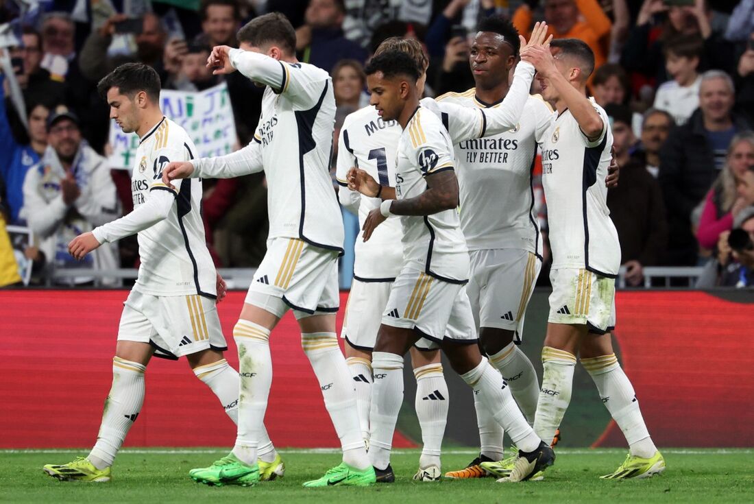 Vinicius Júnior ficou de fora visando o confronto com o Manchester City, pelas quartas de final da Liga dos Campeões