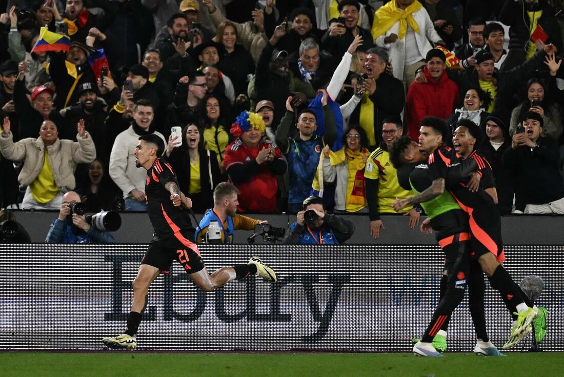 O lateral-direito colombiano, Daniel Muñoz, fez o gol da partida diante da Espanha 