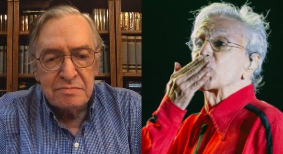 Olavo de Carvalho e Caetano Veloso