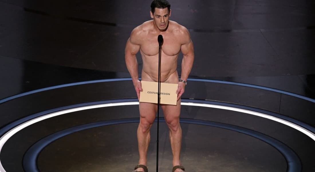 John Cena sem roupa no Oscar 2024