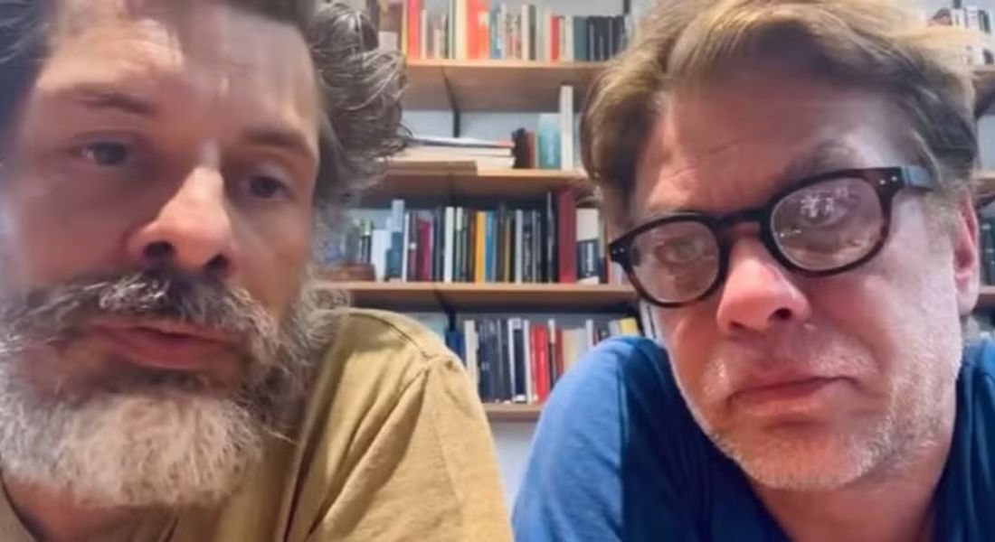 Os atores Daniel Alvim e Fabio Assunção se manifestam juntos após repercussão de vídeo em que aparecem brigando