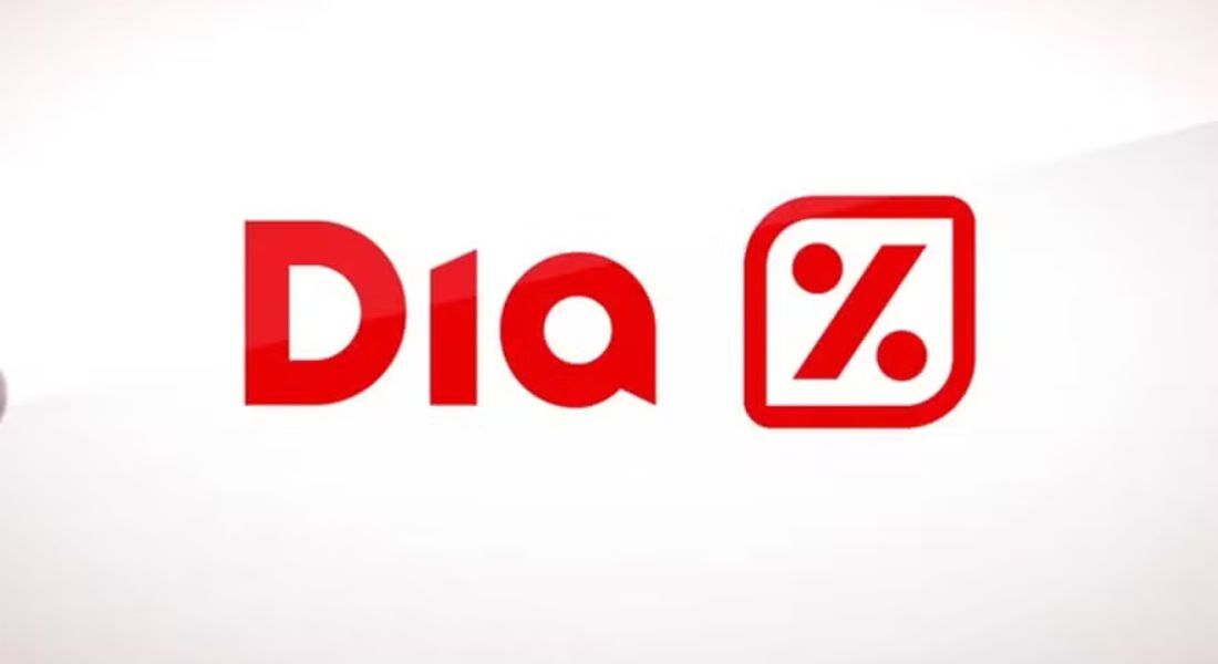 Logotipo da rede Dia: grupo entrou com pedido de recuperação judicial no Brasil