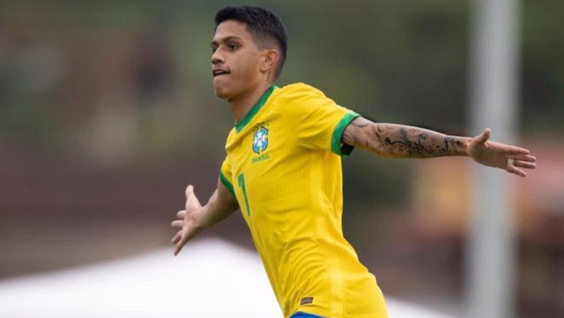 Gustavo Maia pela Seleção Brasileira sub-20