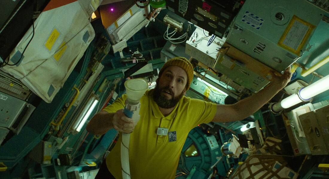 Adam Sandler em "O Astronauta", da Netflix