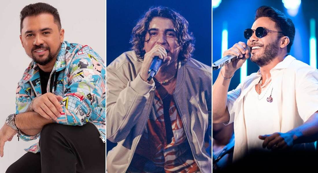 Xand Avião, Nattan e Wesley Safadão