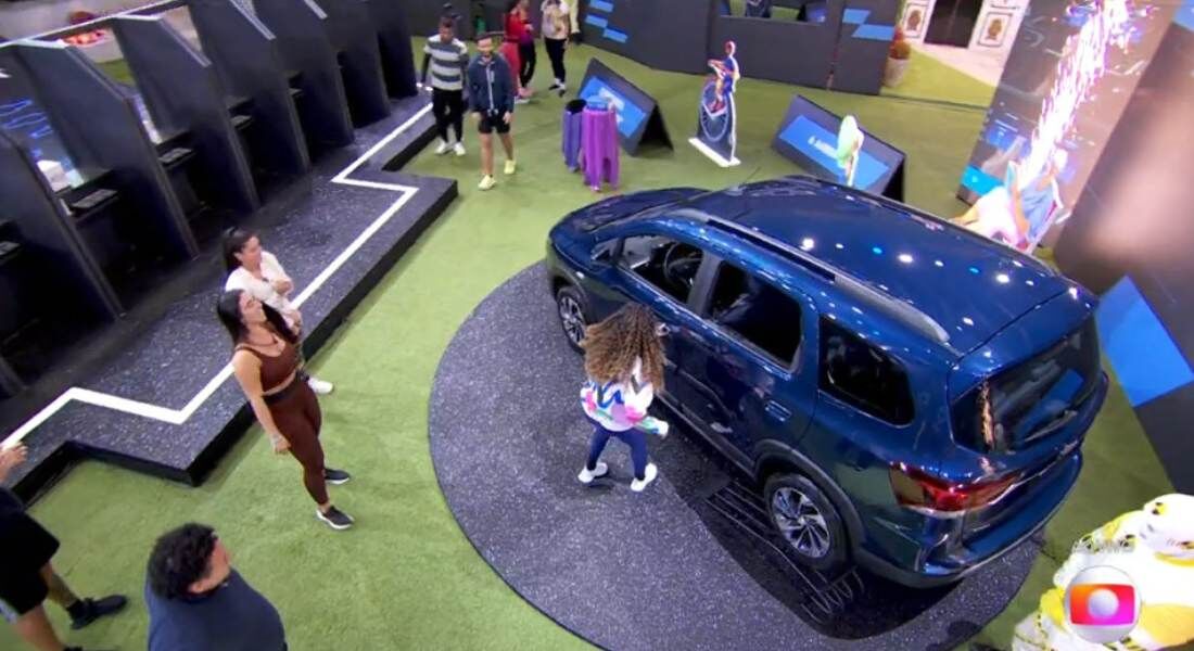 Vencedora da Prova do Líder, Pitel ganhou um carro no BBB 24