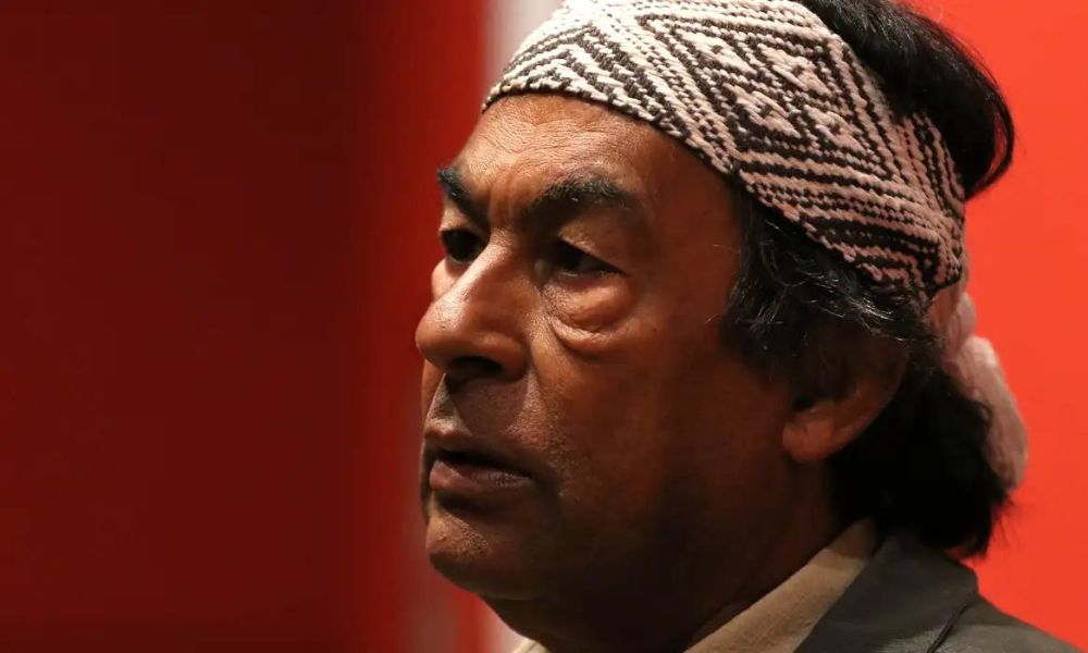 o líder indígena e escritor Ailton Krenak, da Academia Brasileira de Letras (ABL), dirigiu-se, na última quinta-feira (7), para o Paraná,