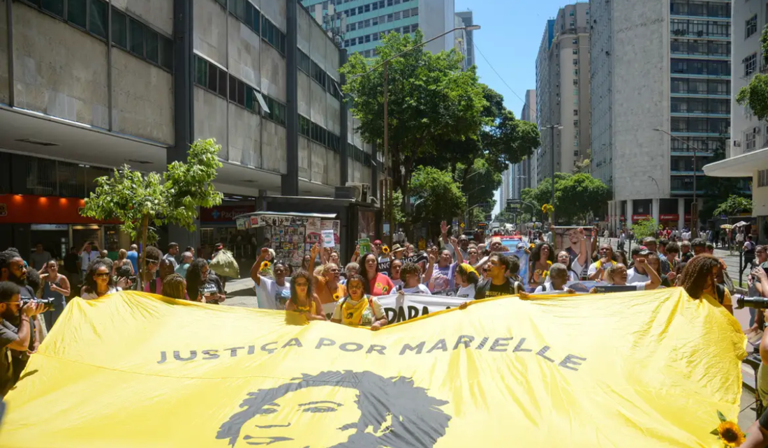 Protestos pediram elucidação do caso Marielle Franco