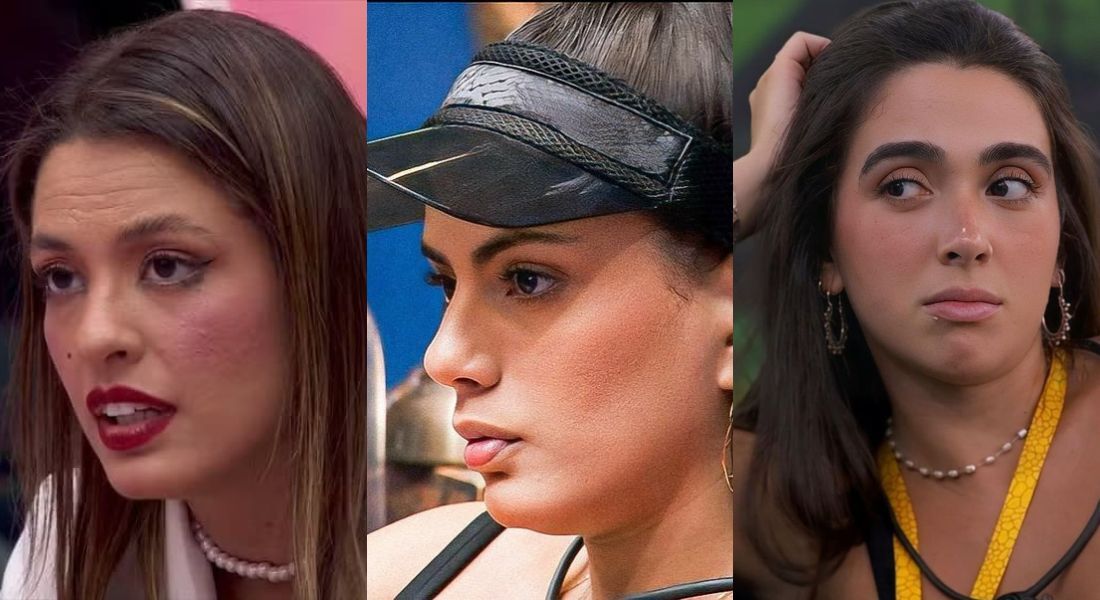 Bia, Fernanda e Giovanna estão no Paredão do BBB24