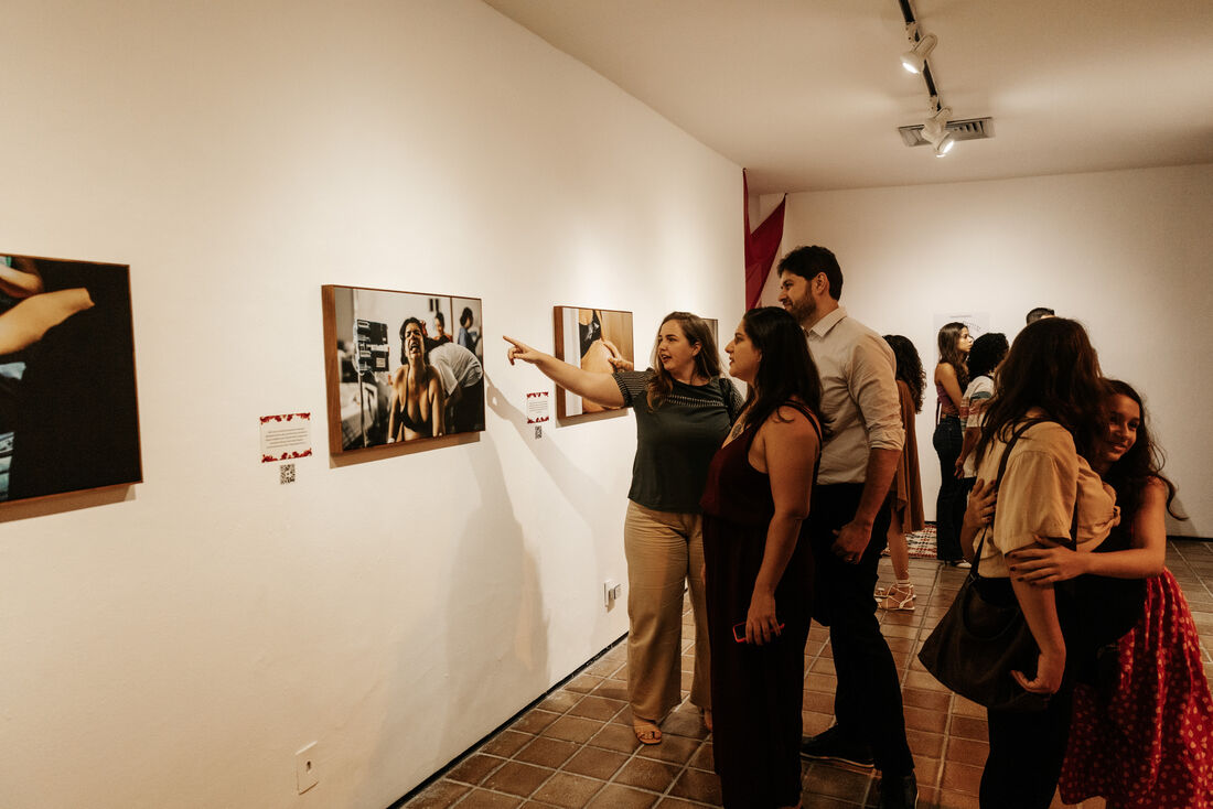 Mostra "Parto Ritual" fica em cartaz até abril, no Cisam