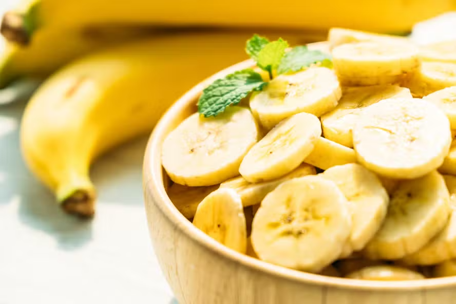 Banana, rica em nutrientes