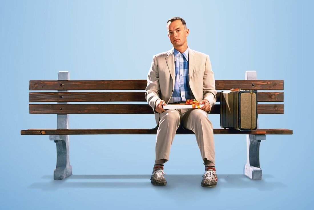 Tom Hanks interpreta Forrest Gump