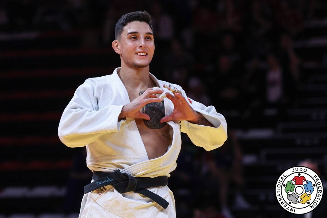 Guilherme Schimidt, judoca brasileiro da categoria até 81kg 