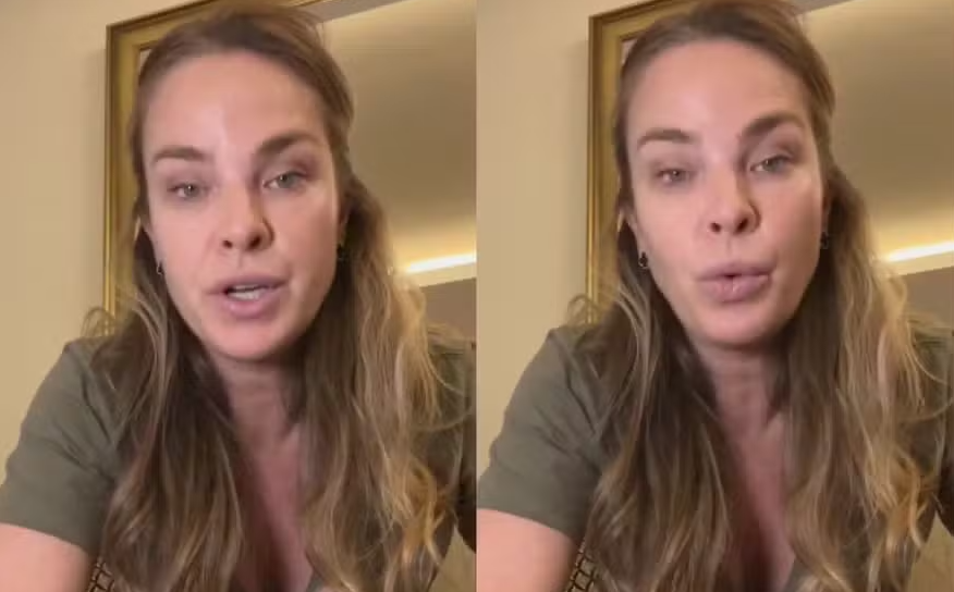 A atriz Leticia Birkheuer, que denunciou o ex-marido por agressão