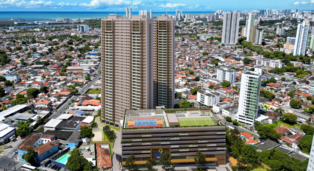 O BELÉM BOULEVARD TRAZ UM MIX DE PRÉDIO RESIDENCIAL E MINISHOPPING, QUE AGREGA COMÉRCIO E SERVIÇOS À MORADIA