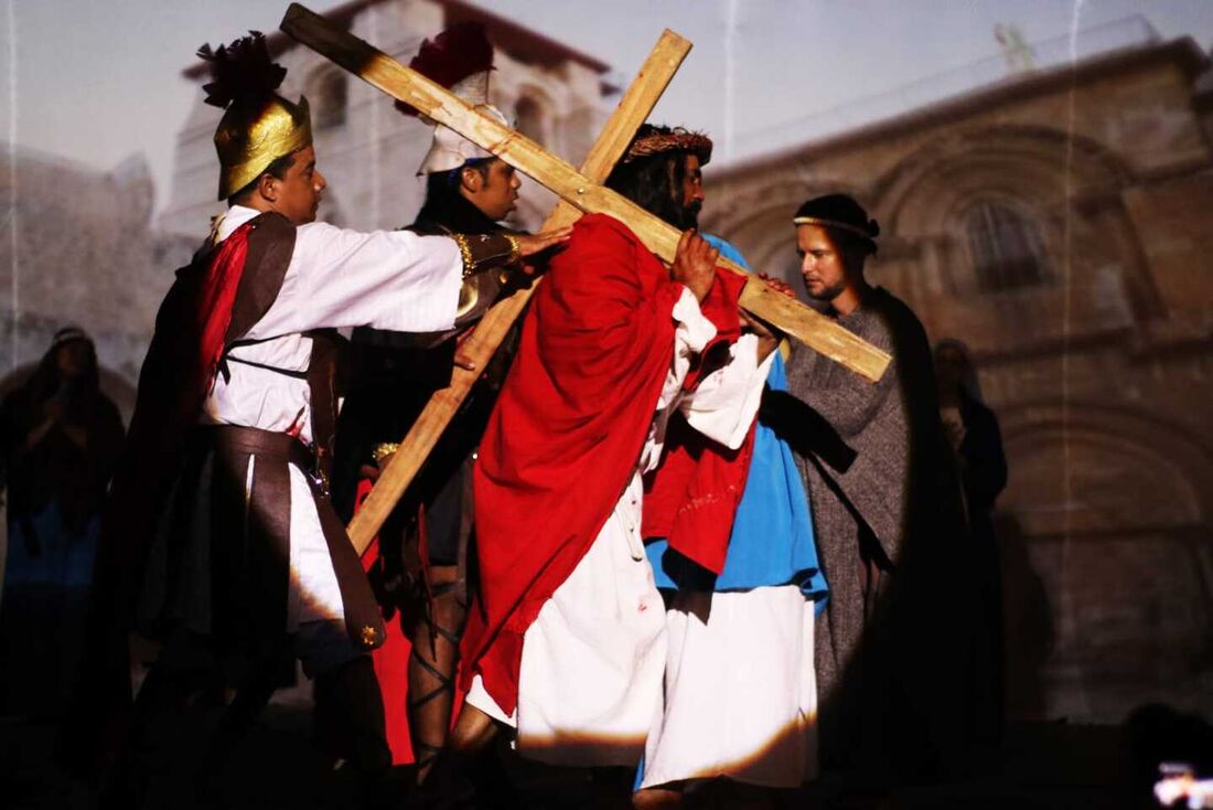 Cena da Paixão de Cristo de Casa Amarela