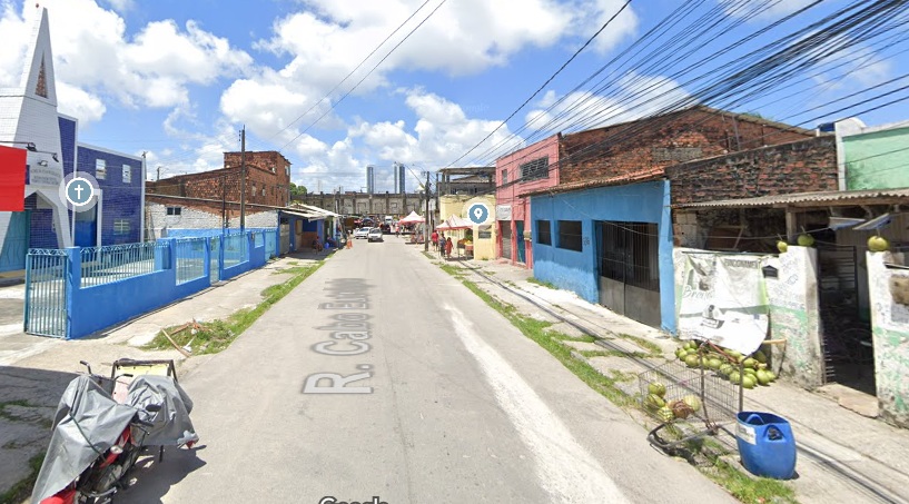 Rua Cabo Eutrópio, no bairro de São José