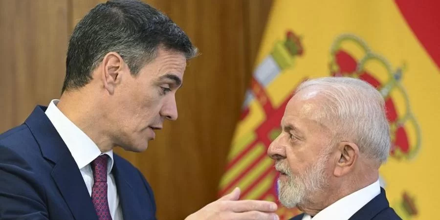 Pedro Sánchez e Lula