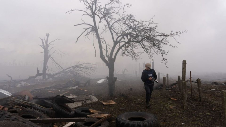 Pôster de "20 Dias em Mariupol", indicado ao Oscar de Melhor Documentário em Longa-metragem