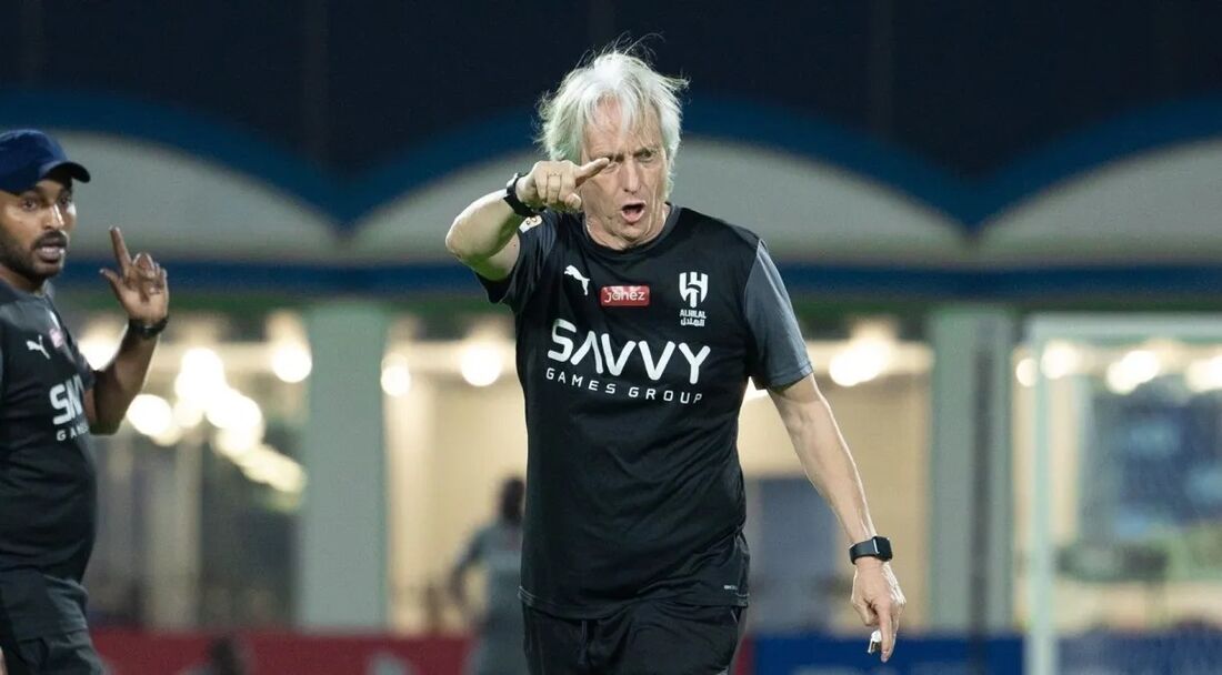 Jorge Jesus, técnico do Al-Hilal