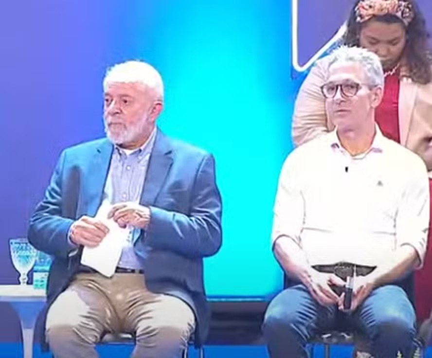 Lula e Zema em evento em Serra do Salitre 