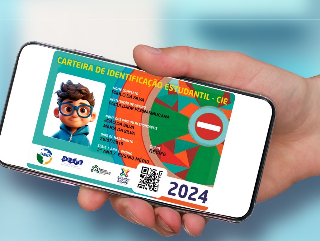 Versão digital da Carteira de Estudante 2024